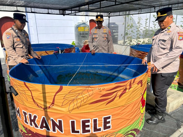 Sat Binmas Polresta Sidoarjo Edukasi Bhabinkamtibmas tentang Pengelolaan Lahan Pangan Bergizi